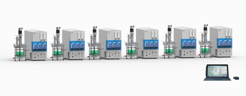 多聯(lián)玻璃發(fā)酵罐